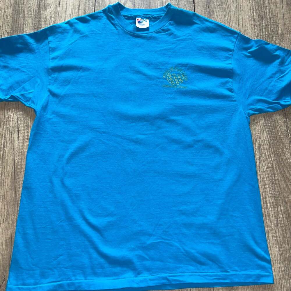 Vintage Hanes Beefy-T Polo Beach Club Makena Maui T-Shirt Size XL